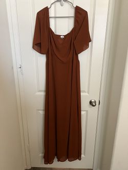 Baltic Born Rust Maxi Dress