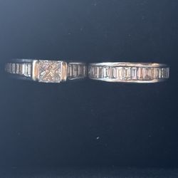 Diamond Wedding Set
