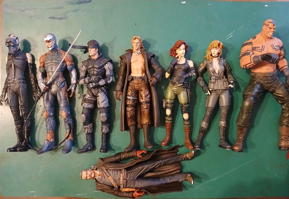 Mc Farlane Metal Gear Solid Lot