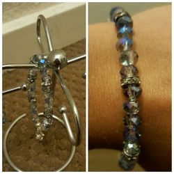 Bracelet & earrings