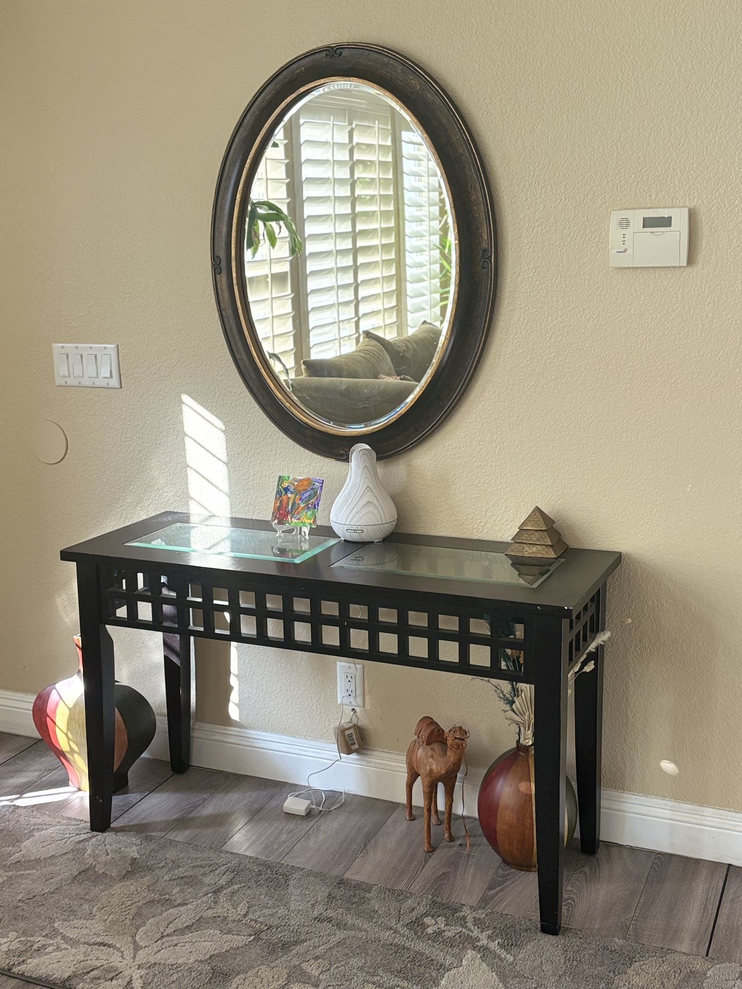 Sofa  Loveseat, And Chair   And Tables,