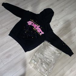 Black Sp5der Hoodie 