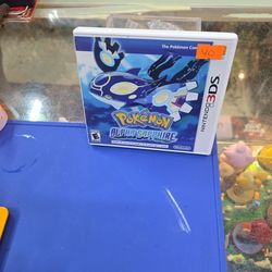 Pokemon: Alpha Sapphire (Nintendo 3DS, 2014) Game w/ Case - Tested