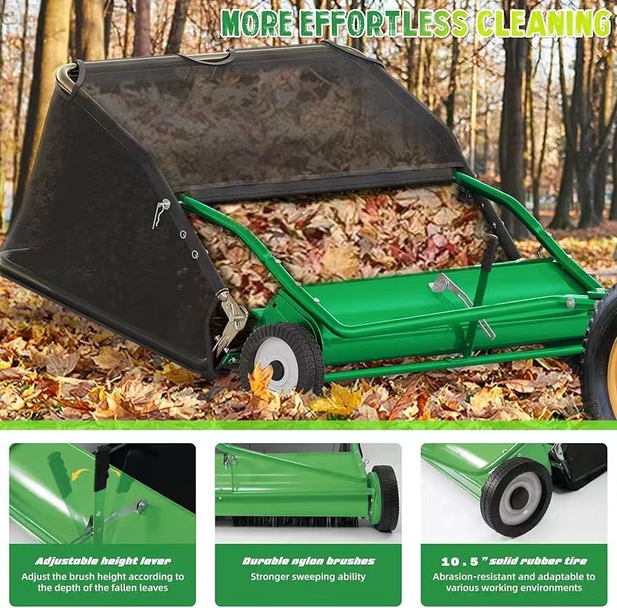 48-inch lawn sweeper trailer,