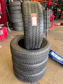 275/60R20 BRIDGESTONE A/T full set 4 tires