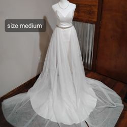 Women's White Wedding Dress