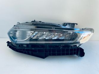 2018-2022 HONDA ACCORD LEFT DRIVER SIDE HEADLIGHT HALOGEN W/ LED OEM