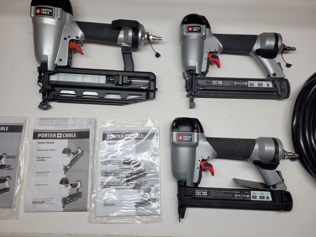Porter Cable Nail/Brad/Staple Guns (compressed air tools)