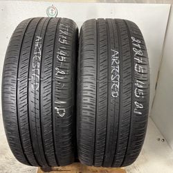 2 Tires 275 45 21 Falken Ziex Ct60a. As High Tread
