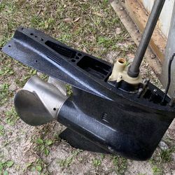 Mercury 135 150 175 200 Lower Unit Including Stainless Steel Prop