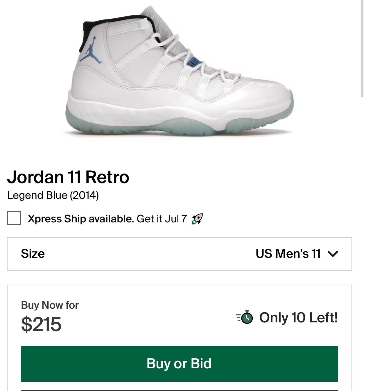 Jordan 11 Tried On Pairs Pass As Brand New