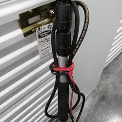 Presser washer extension pole gun