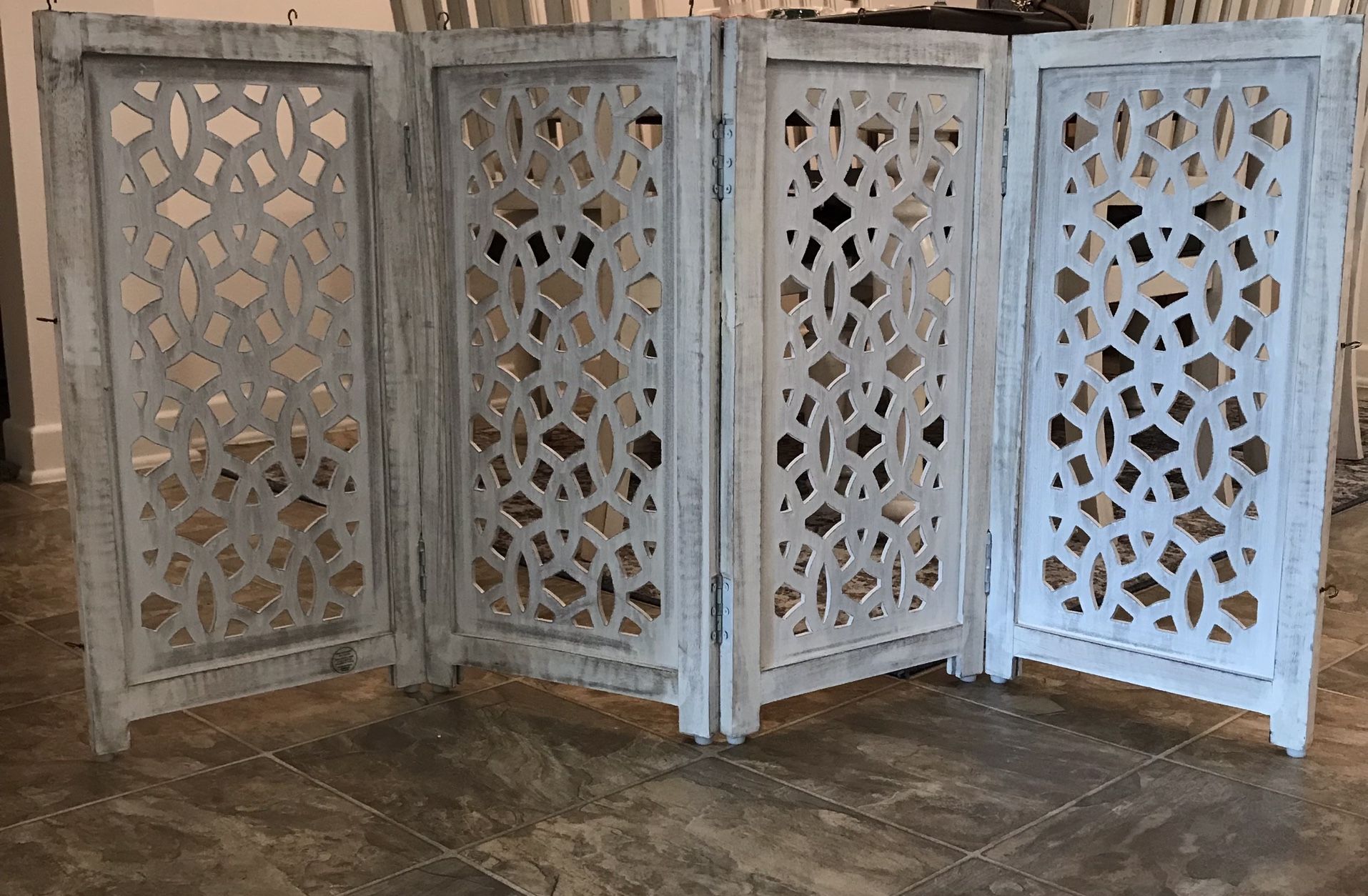 Dog Fence, Decorative Divider Solid Wood