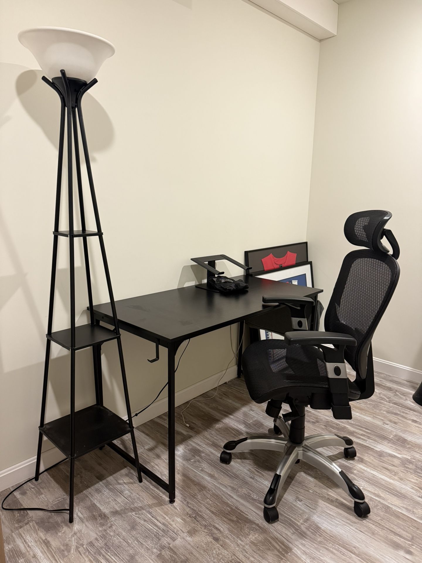 BUNDLE DEAL: Desk, Chair & Lamp