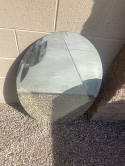 Oval mirror