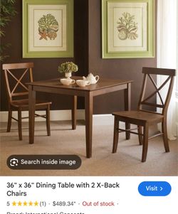Dining Table wt Chairs
