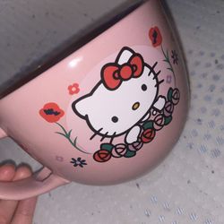 Large Pink Hello Kitty Mug