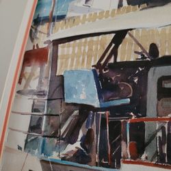 Vintage original painting