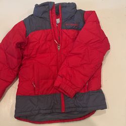 Kids Columbia Down Cost Size 4/5