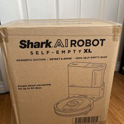 Shark AV2501AE AI Robot Vacuum with XL HEPA Self-Empty Base, Bagless, 60-Day Capacity, LIDAR Navigation, Perfect for Pet Hair, Compatible with Alexa, 