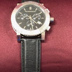 Gents Burberry Date & Time Watch