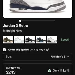 Jordan 3 Retros