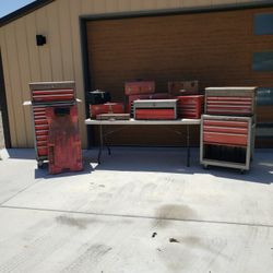 Vintage Craftsman Tool Boxes And Tool Chests