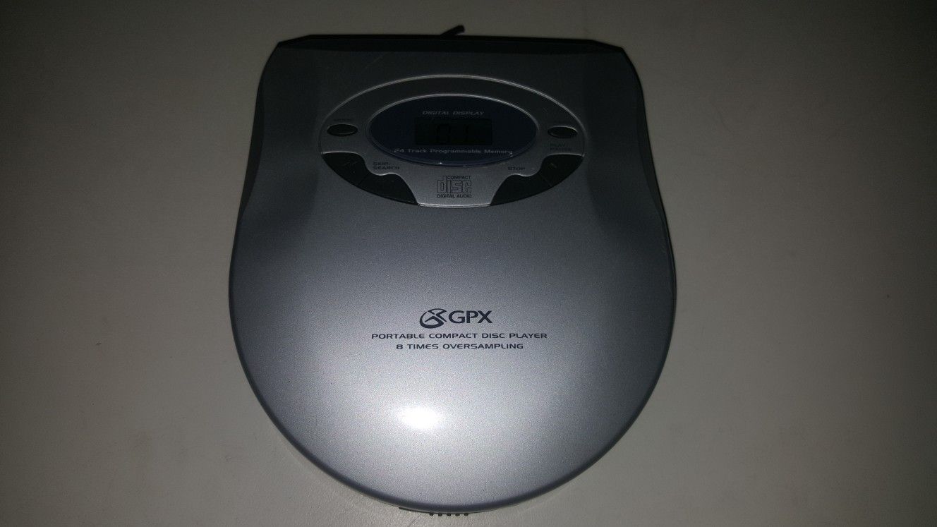 GPX portable CD player