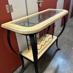 Antique Entry Way And Console Table