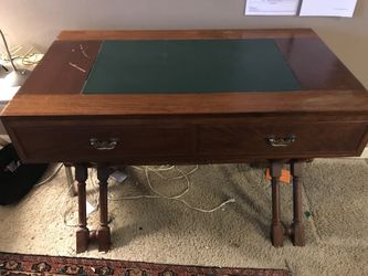 Desk - Solid Rosewood Desk 42 x 24 x 31.