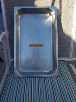 Stainless Steel 2 1/2 Inches Deep Food Tray