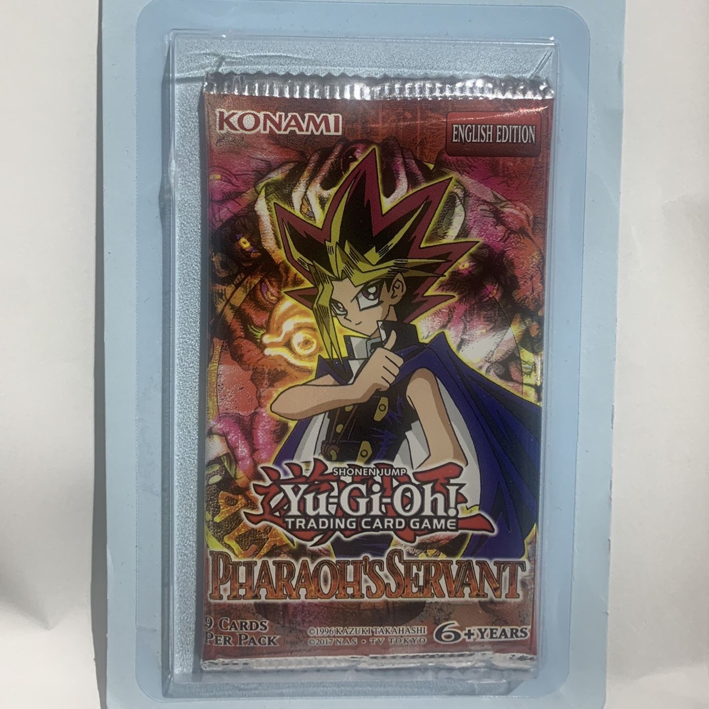 Yu-Gi-Oh! Pharaoh’s Servant Booster Blister Pack! Genuine, Factory Sealed! PSV