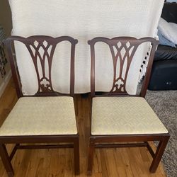 Mahogany Dining Chairs Set of 6 