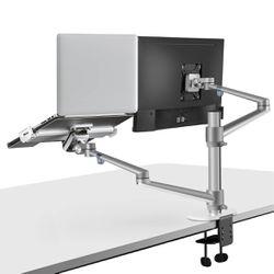 Monitor and Laptop Mount 2-in-1