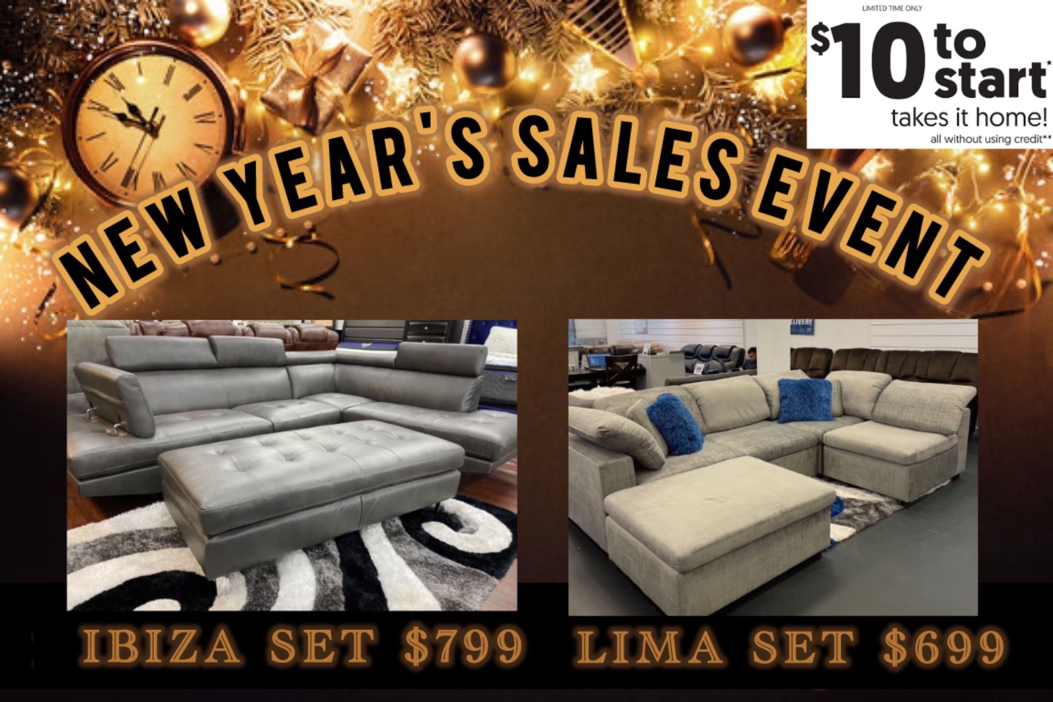 NEW YEARS "BEST SALE ALL YEAR" @727-302-9445 FREE $30 PREMIUM NEW TIDAL WAVE CAR WASH WITH $1000 PURCHASE! LIMITED AVAIL! $5 DOWN! NO CREDIT NEEDED!