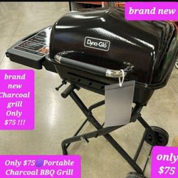 $75☀️Charcoal Grill Brand New with 313 sq. in. total cooking area This Portable charcoal grill folds for easy transport.