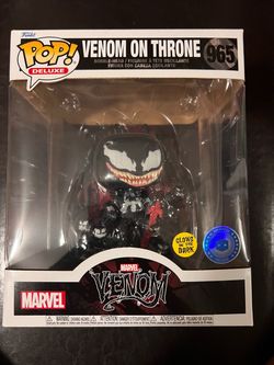 Funko Pop Deluxe Venom on Throne #965