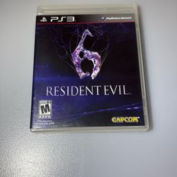 Resident Evil 6 PS3 