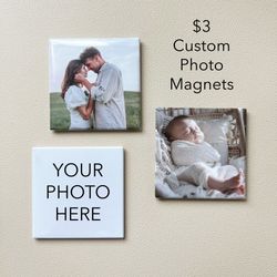 Custom Photo Magnets Personalized Gift