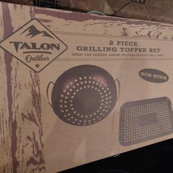 Bbq Grill Topper Set