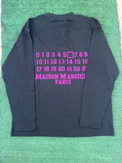 Maison Margiela black long sleeve medium