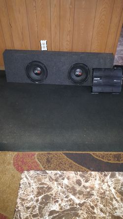 Pb 10's in box/pioneer 760 w amp