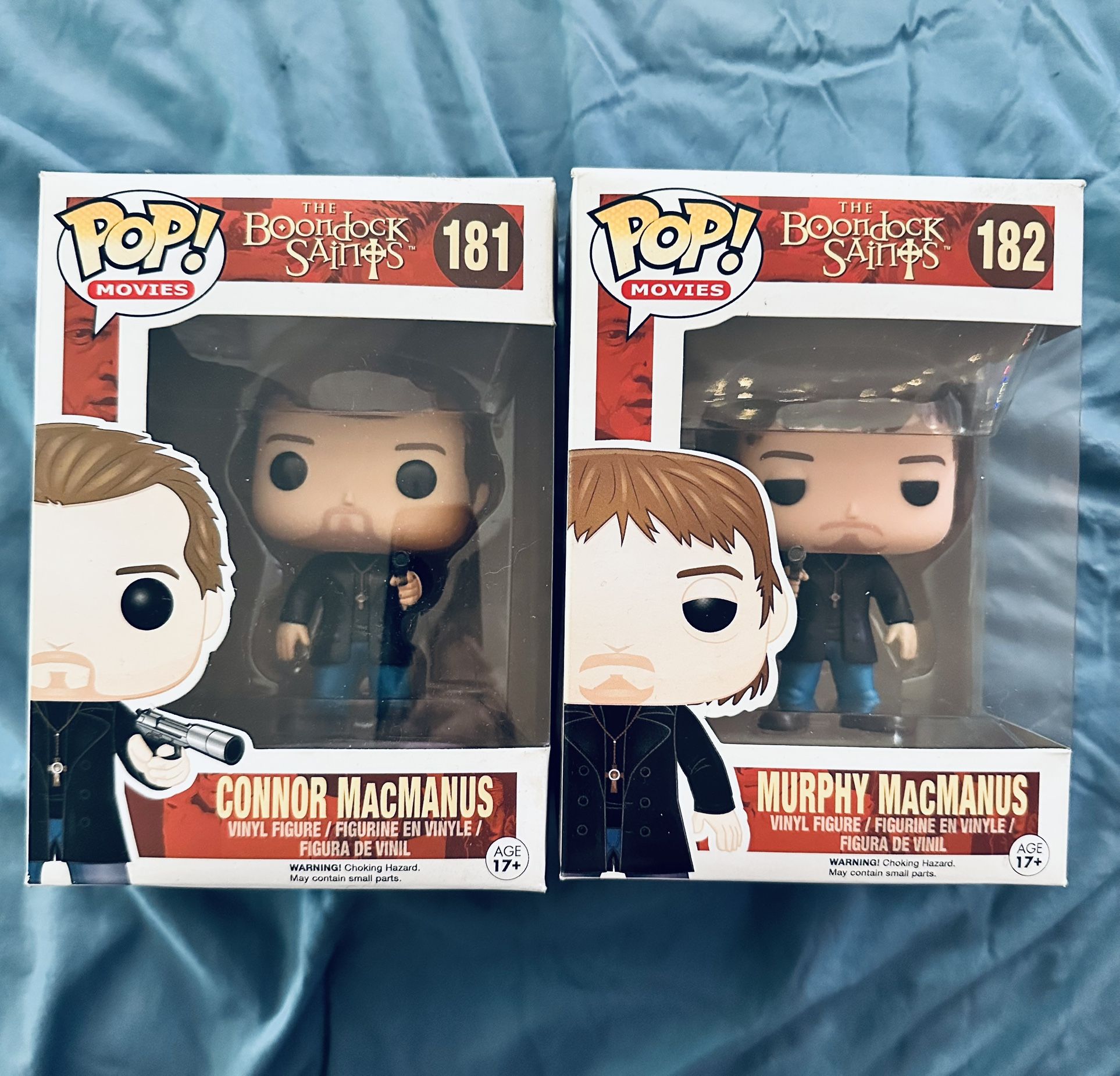 Boondock Saints Funko Pops Connor And Murphy MacManus
