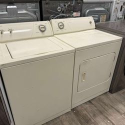 Whirlpool washer and dryer set electric with warranty