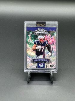 Rob Gronkowski Wild Card Fantasy Football Kanji Card 2/2