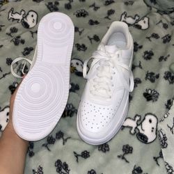 White Nikes, Size 7.5 in Women