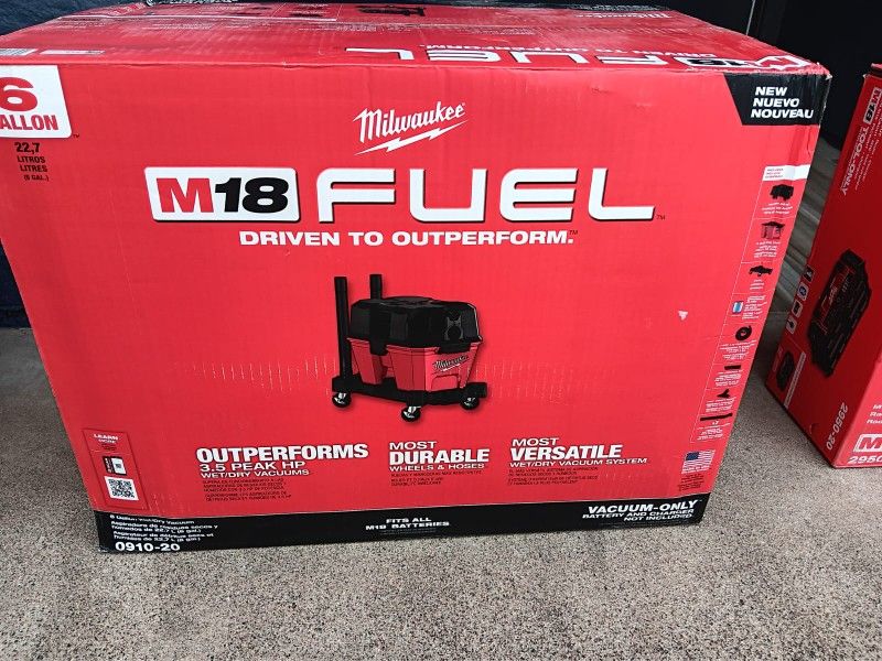 CANISTER VACUUM MILWAUKEE TOOL ONLY