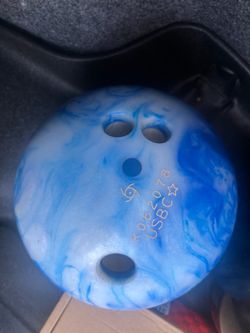 Storm Ice Blue/White Bowling Ball