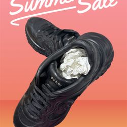 For Man Gucci Supreme Ripple Black Sneaker 