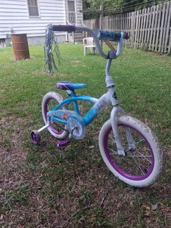 16" frozen girls bike